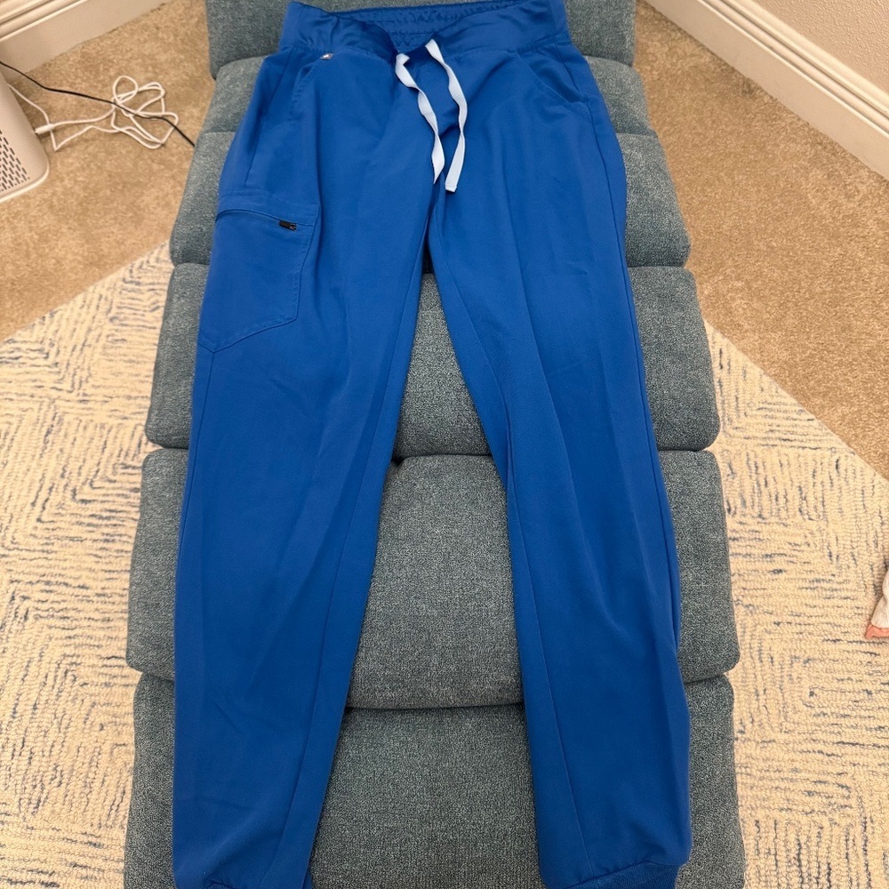 Figs Zamora 2.0 Jogger Scrub Pants Royal Blue S/T